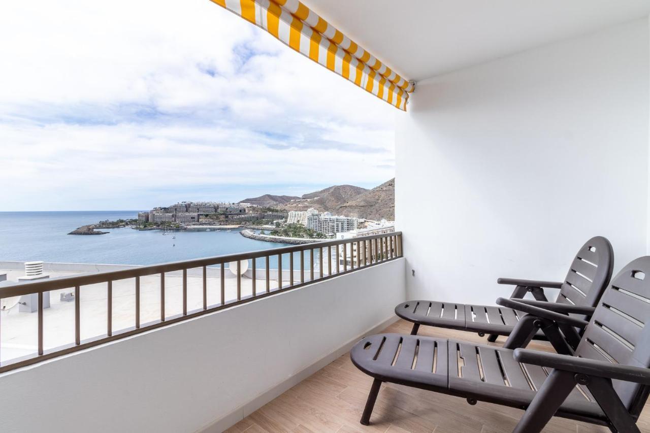 Flatguest Danubio + Sea View + Pool + Beach Mogán エクステリア 写真