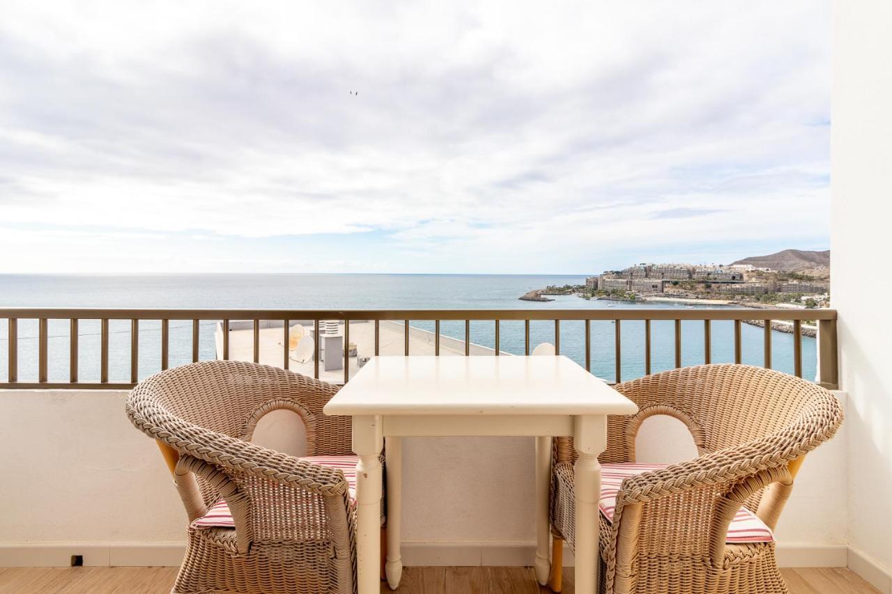 Flatguest Danubio + Sea View + Pool + Beach Mogán エクステリア 写真