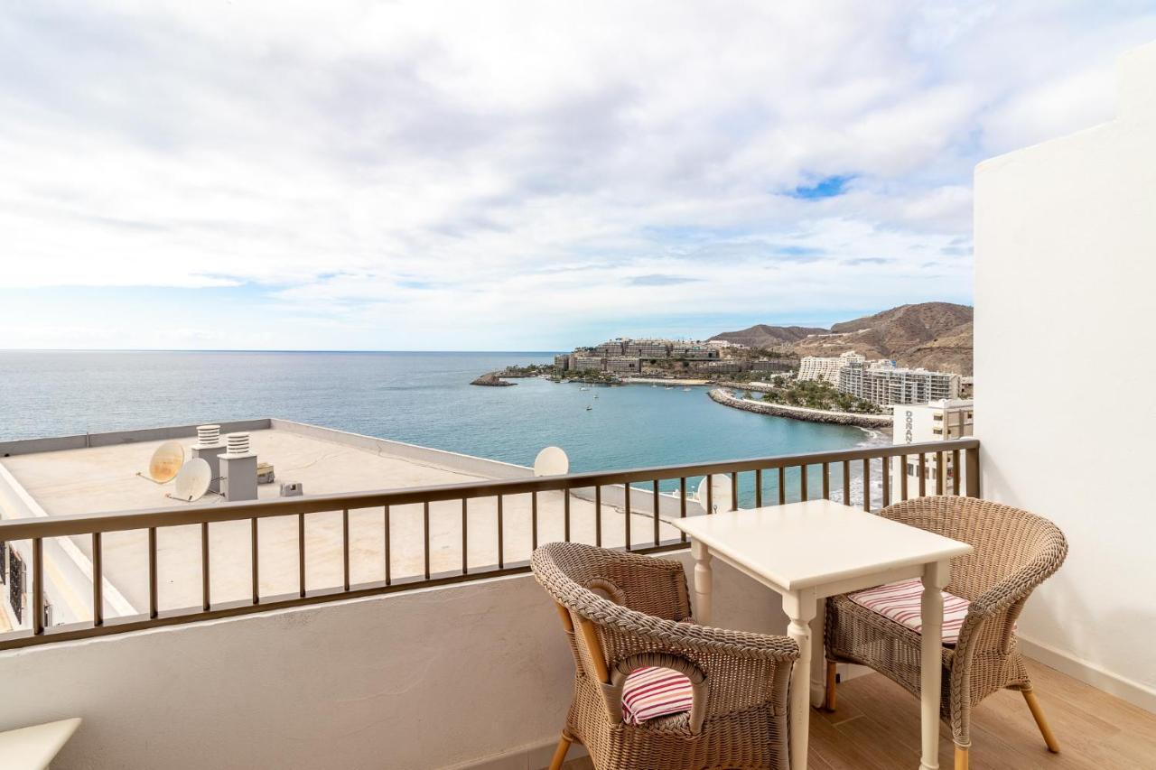 Flatguest Danubio + Sea View + Pool + Beach Mogán エクステリア 写真