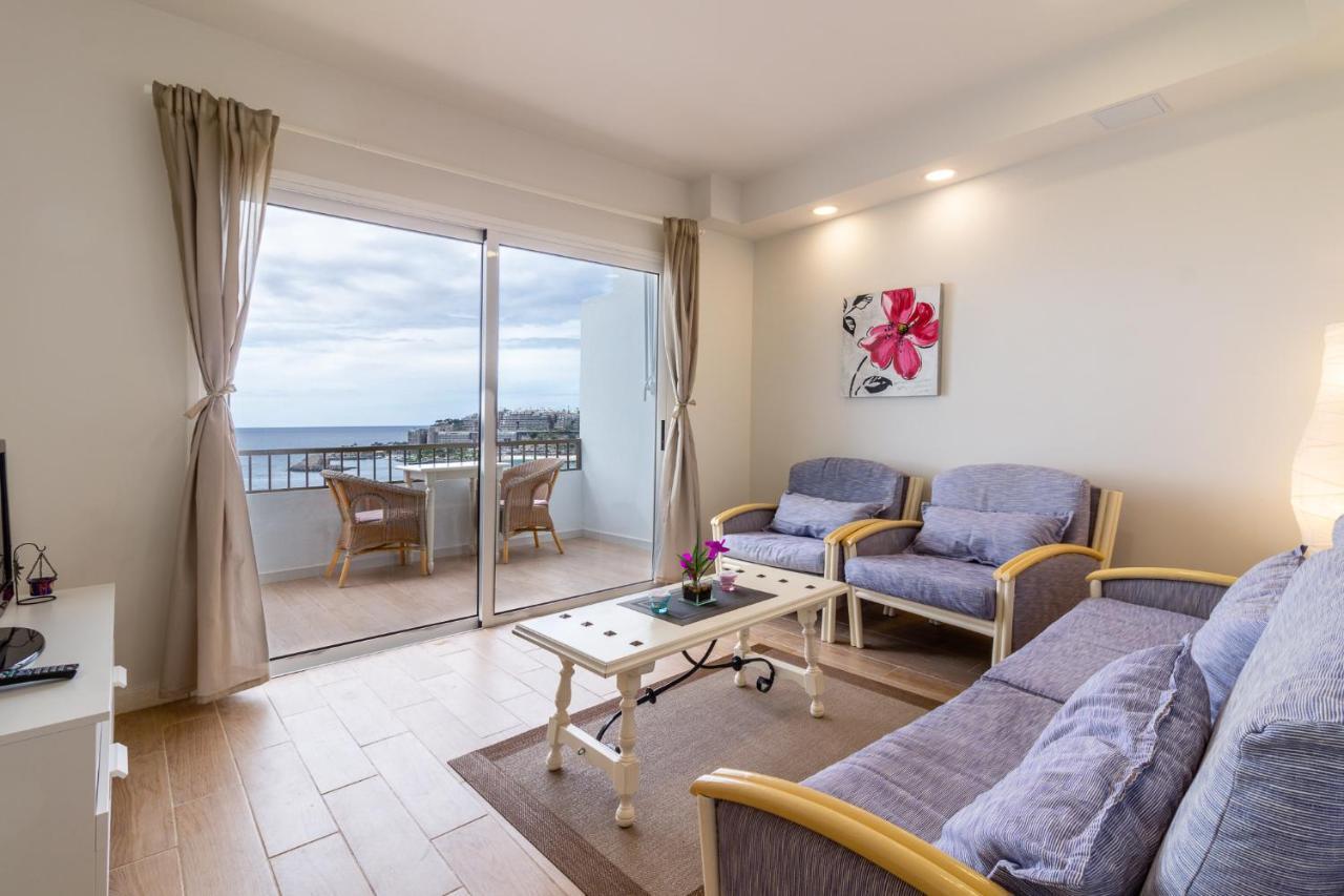 Flatguest Danubio + Sea View + Pool + Beach Mogán エクステリア 写真