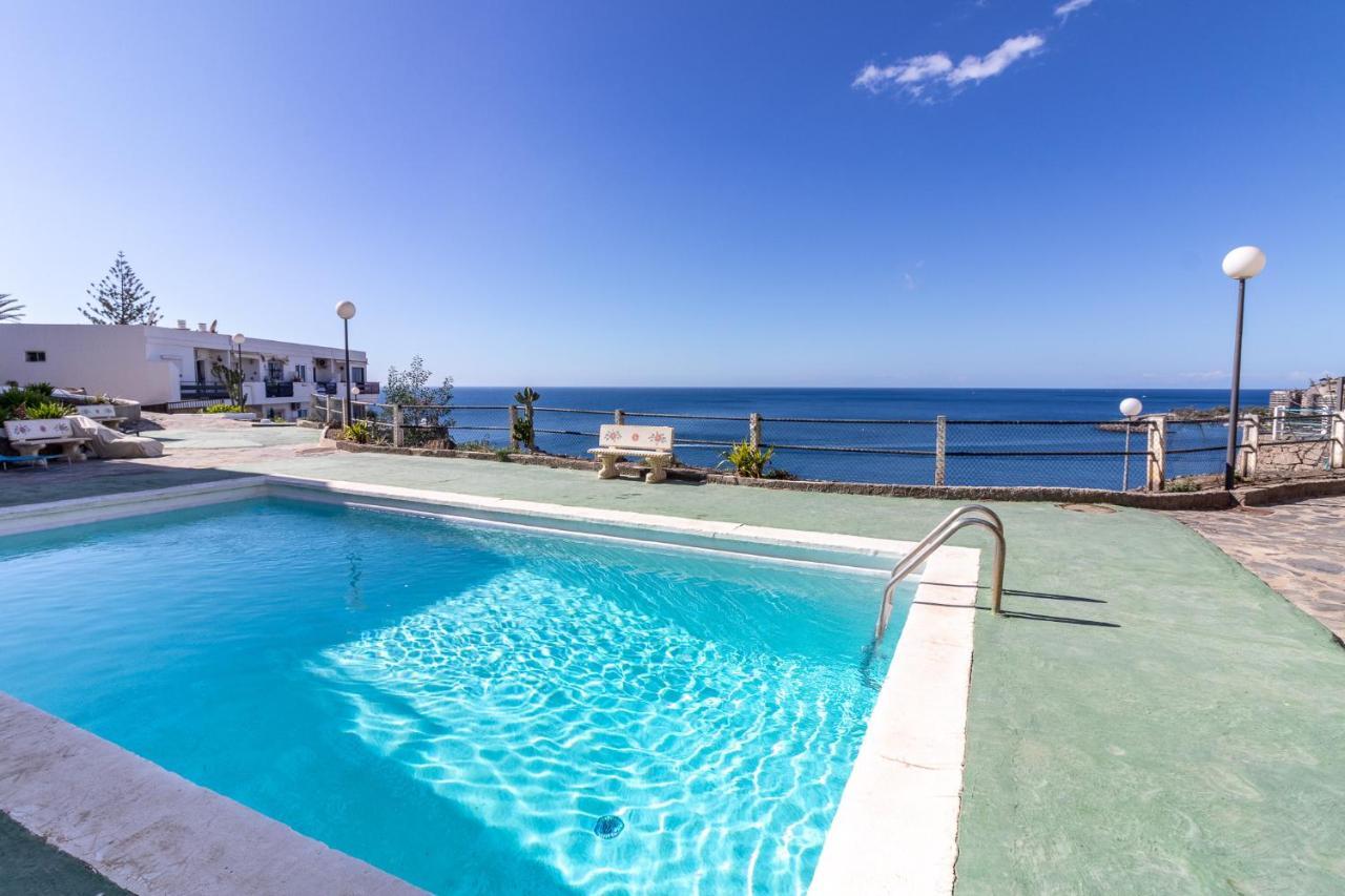 Flatguest Danubio + Sea View + Pool + Beach Mogán エクステリア 写真