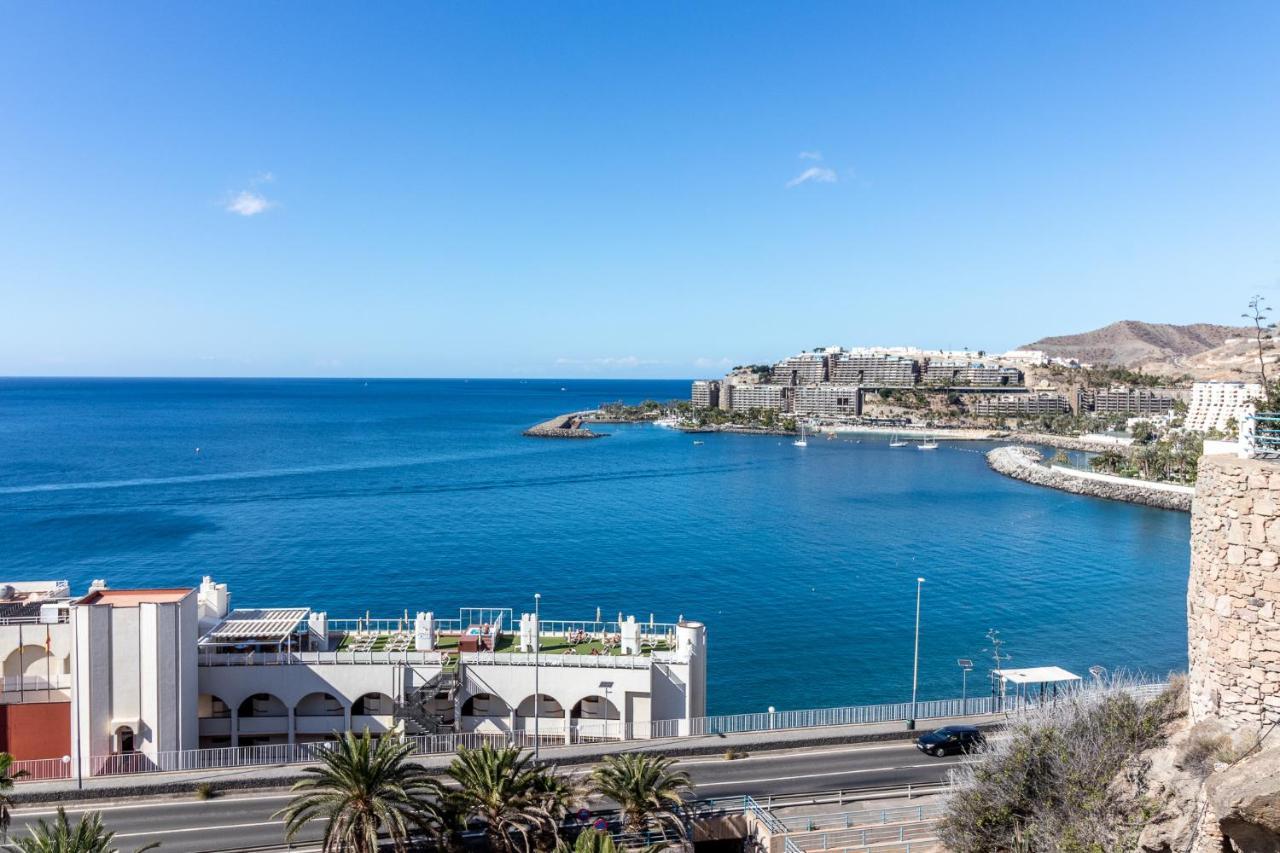 Flatguest Danubio + Sea View + Pool + Beach Mogán エクステリア 写真