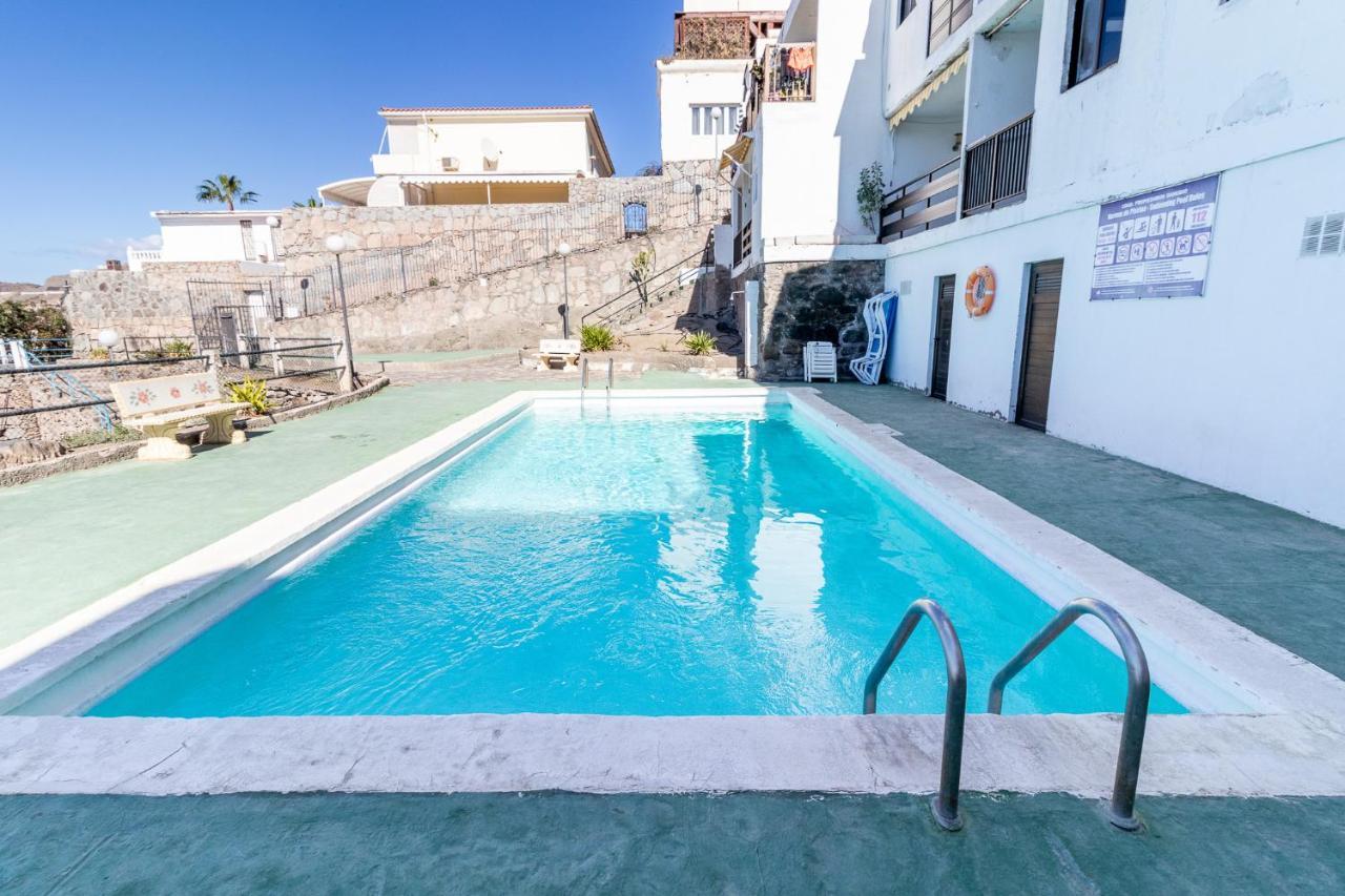 Flatguest Danubio + Sea View + Pool + Beach Mogán エクステリア 写真
